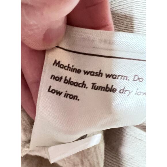 REI CO OP mens size L sweatshirt beige crew neck soft casual travel hiking - Picture 9 of 10